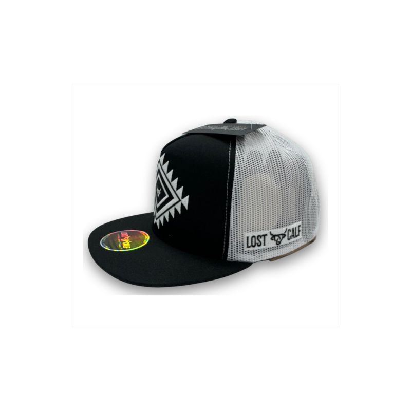 Gorra Lost Calf Logotipos Aztecas Bordados