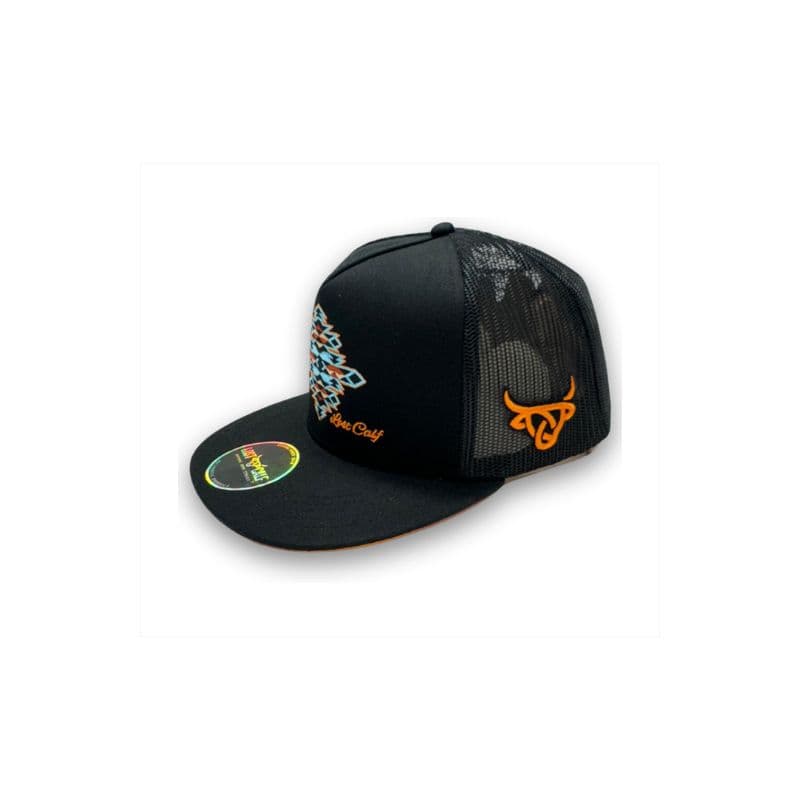 Gorra Lost Calf con Logotipos Aztecas Bordados