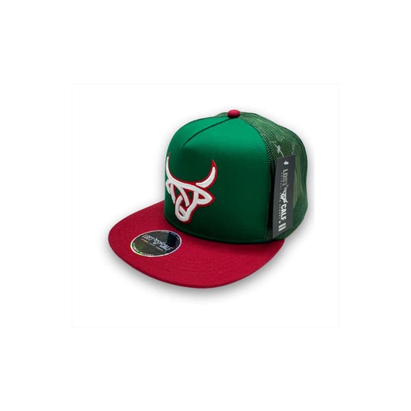 Gorra Camionero Marrón Lost Calf con Logotipo Bordado