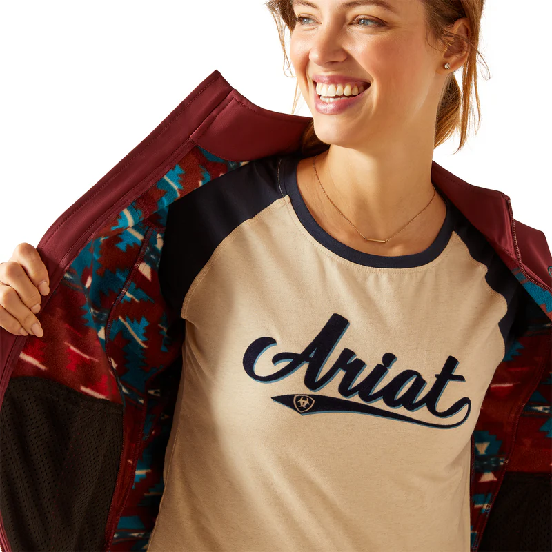 Chamarra Softshell Ariat Tawny Port con Tecnología AriatTEK®