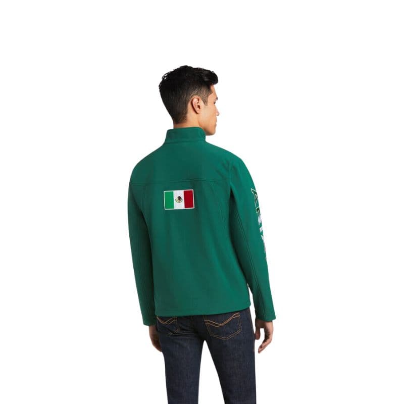 Chaqueta Softshell México Verde