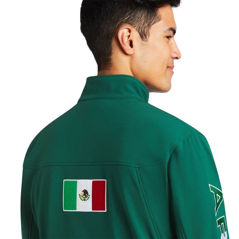 Chaqueta Softshell México Verde