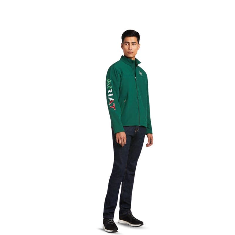 Chaqueta Softshell México Verde