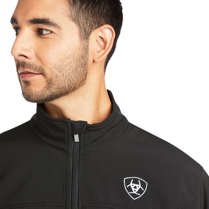 Chaqueta Softshell Equipo México con Bordados Tricolores