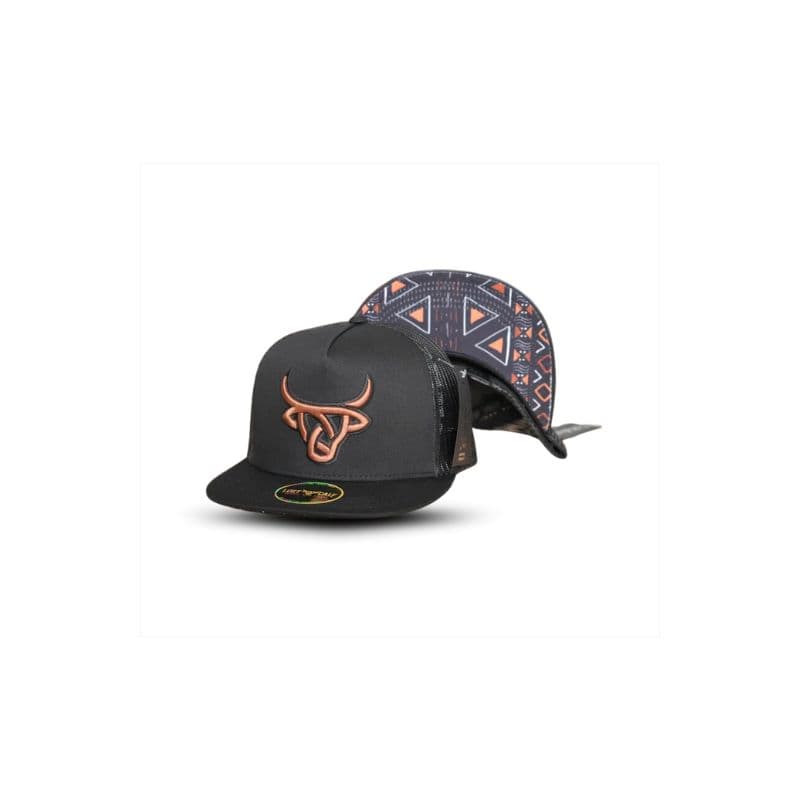Gorra Camionero Marrón Lost Calf con Logotipo Bordado