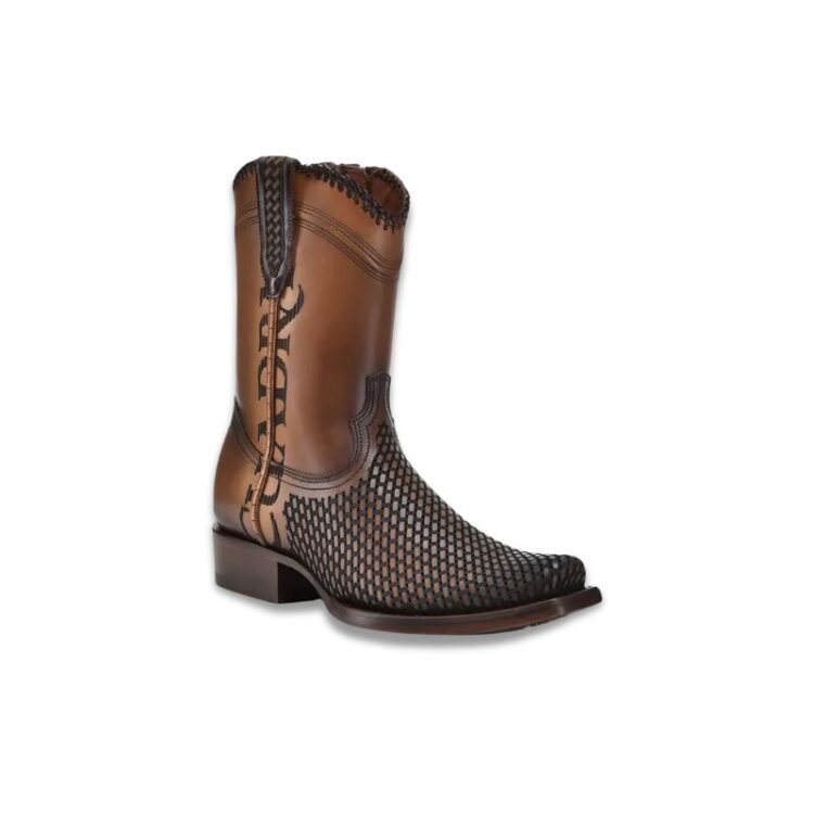 Bota urbana color miel Cuadra para hombre