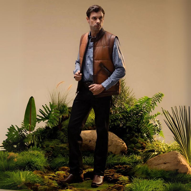 Bota urbana color miel Cuadra para hombre