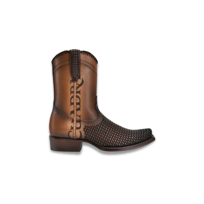 Bota urbana color miel Cuadra para hombre